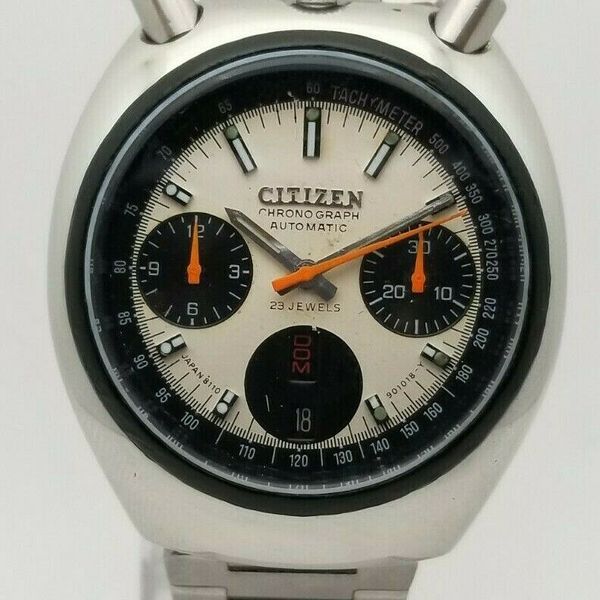 CITIZEN BULLHEAD CHRONOGRAPH AUTOMATIC CAL. 8110 REF. 67-9011 BRAD PITT ...