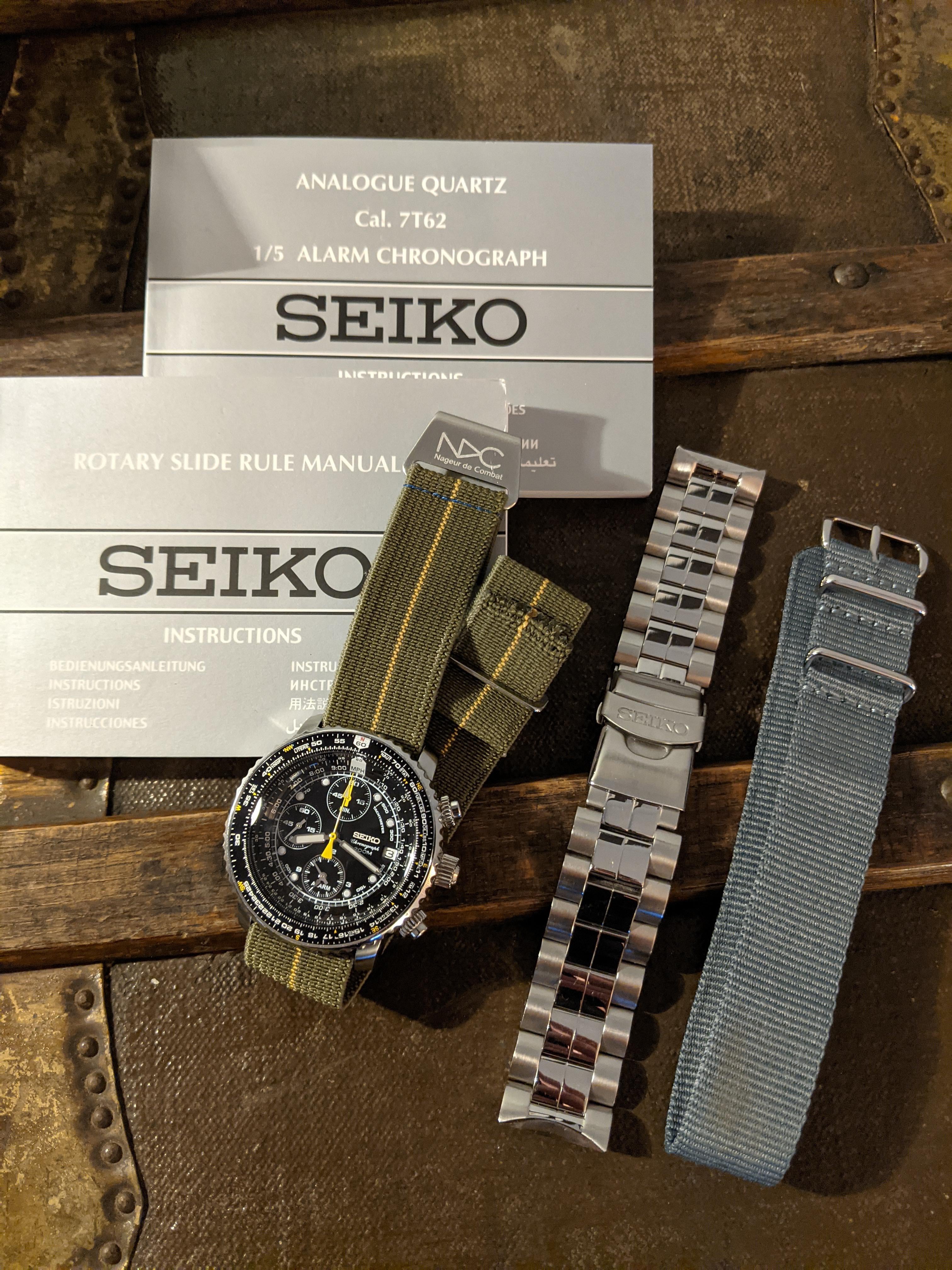 Seiko on sale sna411 nato