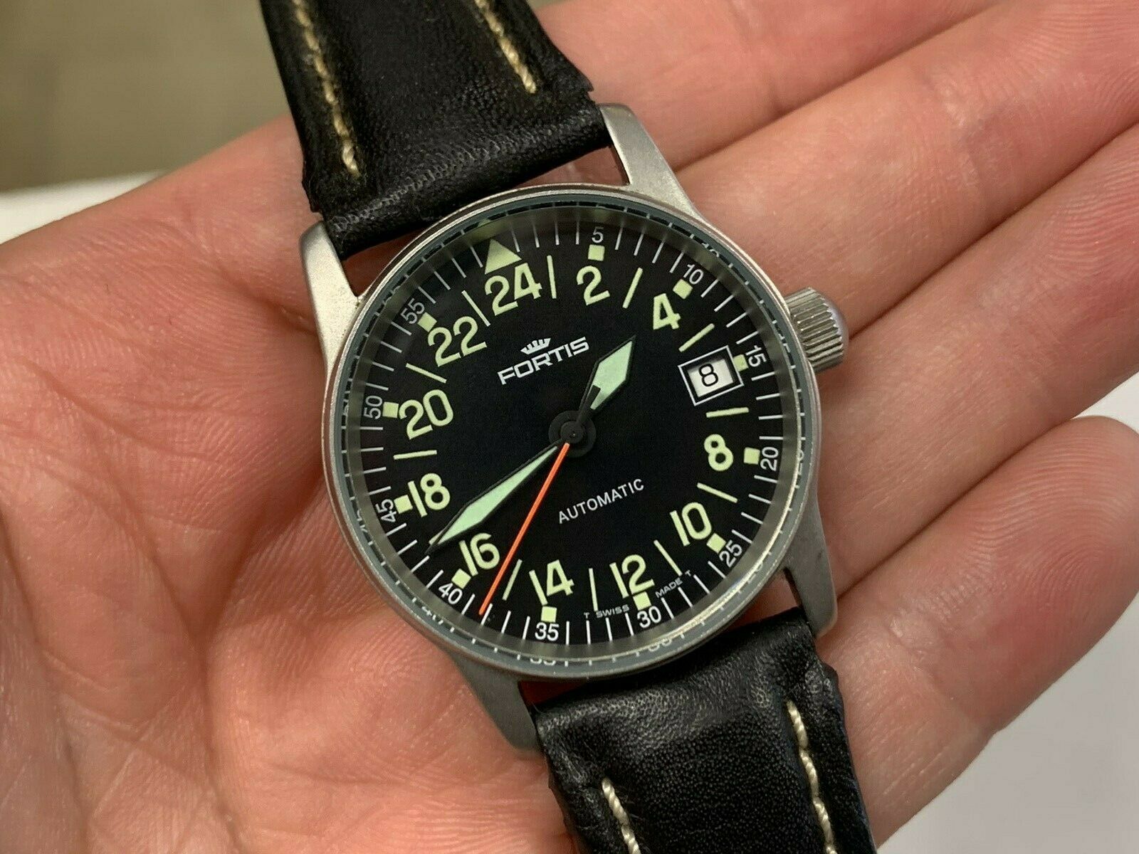 Fortis flieger clearance 34mm