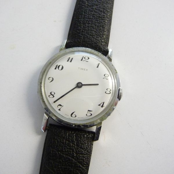 Montre Mécanique Vintage Timex Great Britain - Calibre 475, étanche, Rétro Années 70/80