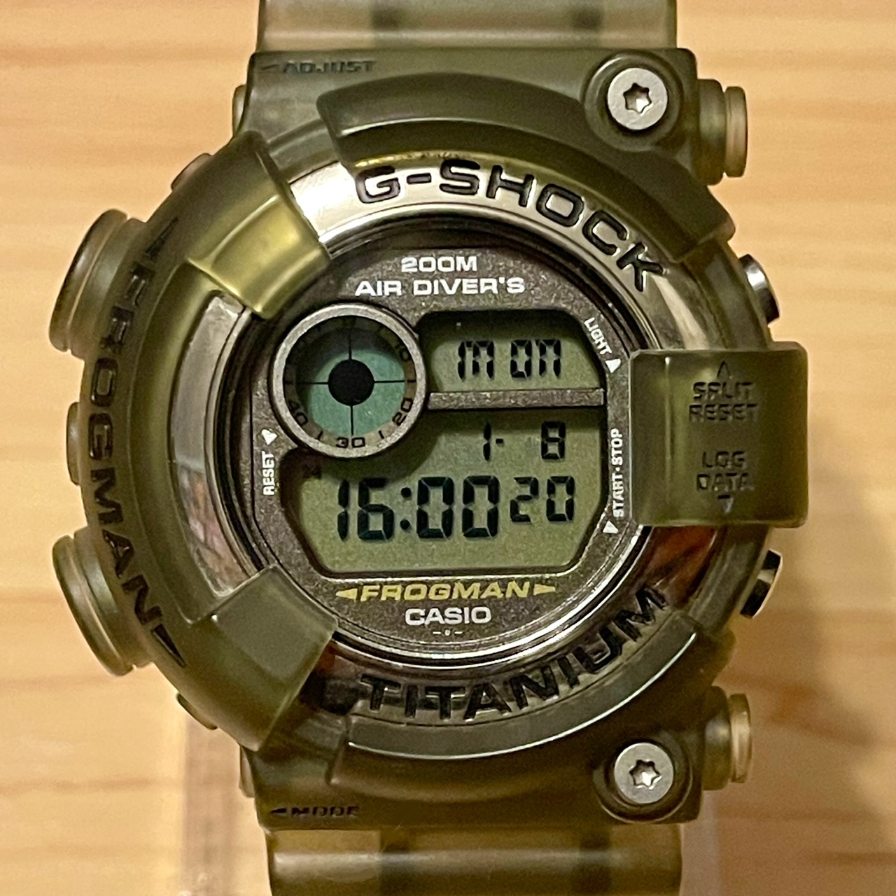 WTS] Casio G-Shock DW-8200MS-8T Frogman Men in Smoke Vintage