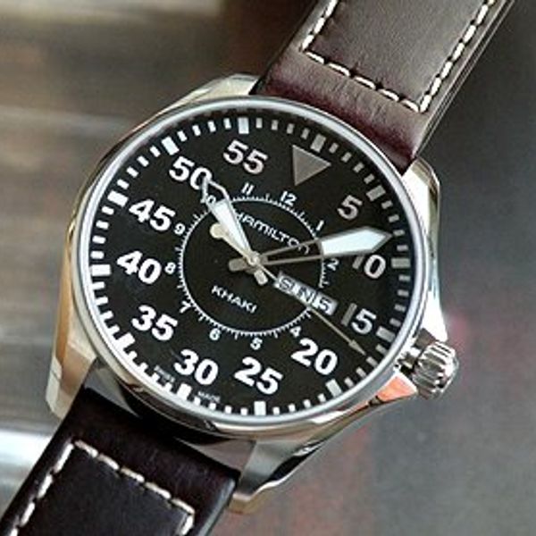 HAMILTON KHAKI H646110 Quartz Pilot | WatchCharts Marketplace