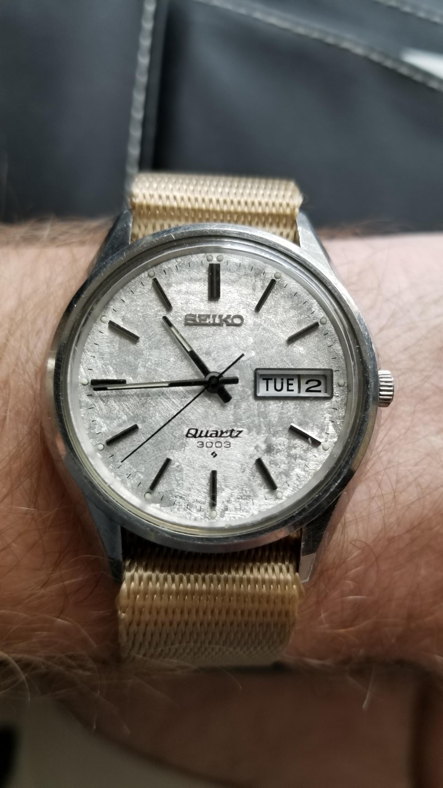 Seiko 3003 clearance