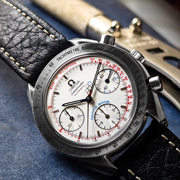[WTS] OMEGA SPEEDMASTER 3538.30 TORINO OLYMPICS 2006 AUTOMATIC CHRONO ...