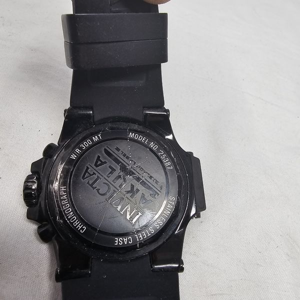 Invicta Akula 25387 Men's Chronograph Watch 58mm Black Label Edition