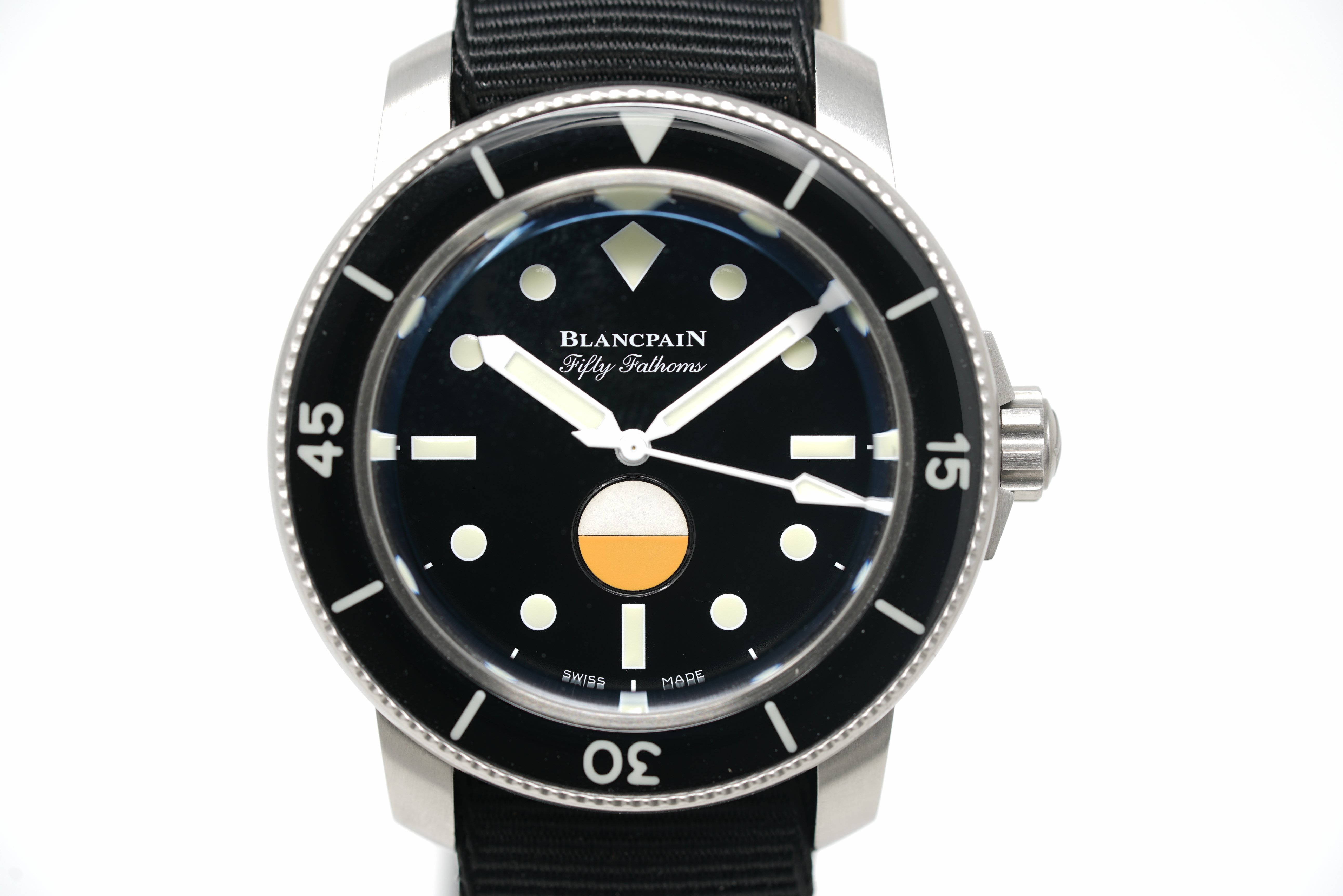 FS Pre Owned Blancpain Fifty Fathoms MIL SPEC Hodinkee 5008 11B