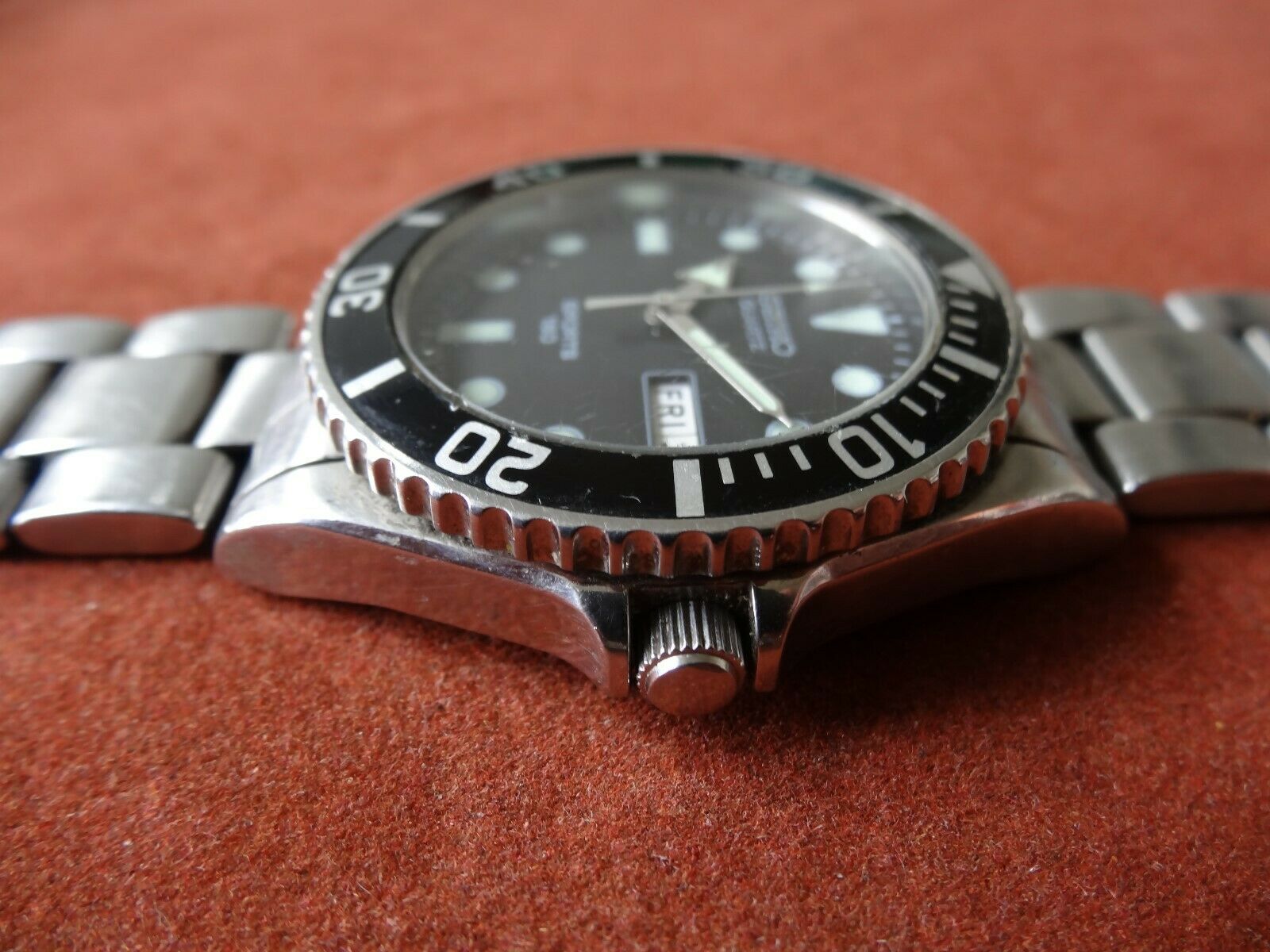 7N43-6120 SEIKO SPORTS 150 DIVERS QUARTZ WATCH FOR SPARES