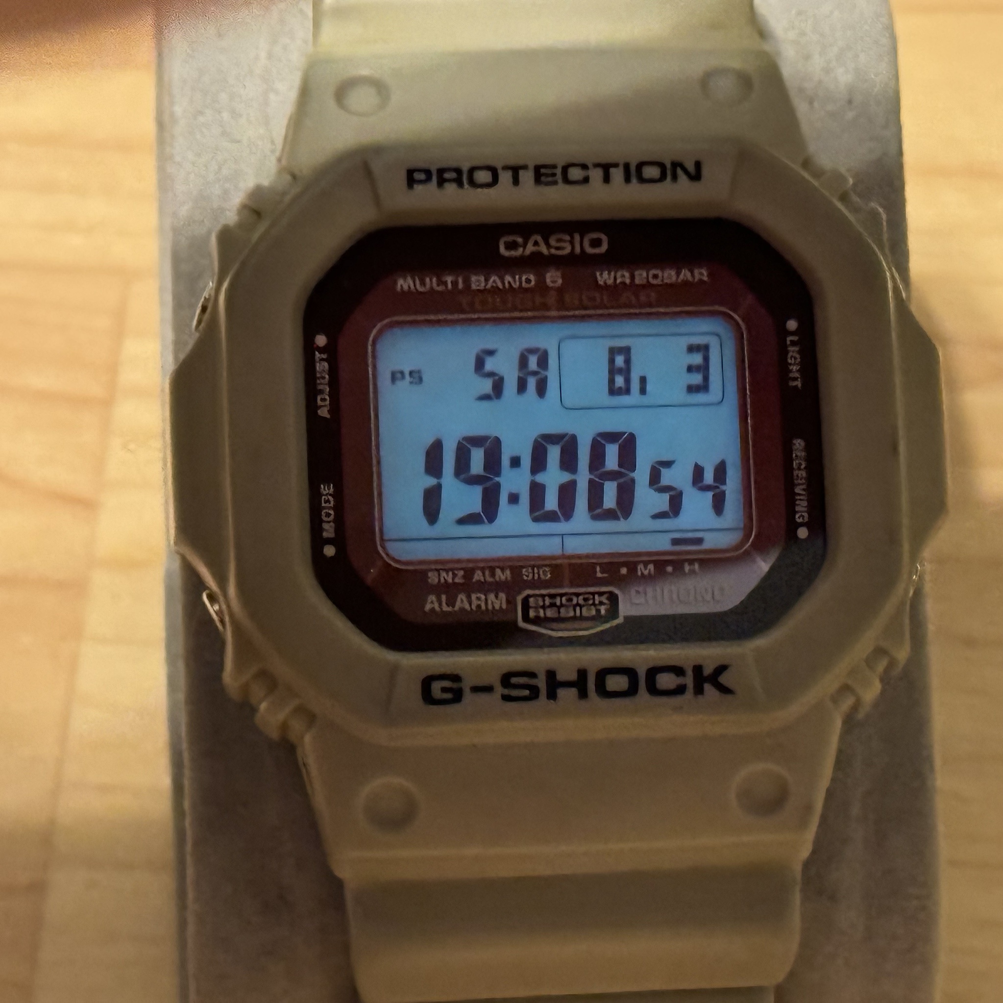 WTS] Casio G-Shock GW-M5610SD-8 Desert Sand Tan Beige Tough Solar Atomic  Multiband 6 Square Digital Watch GWM5610 | WatchCharts Marketplace CA