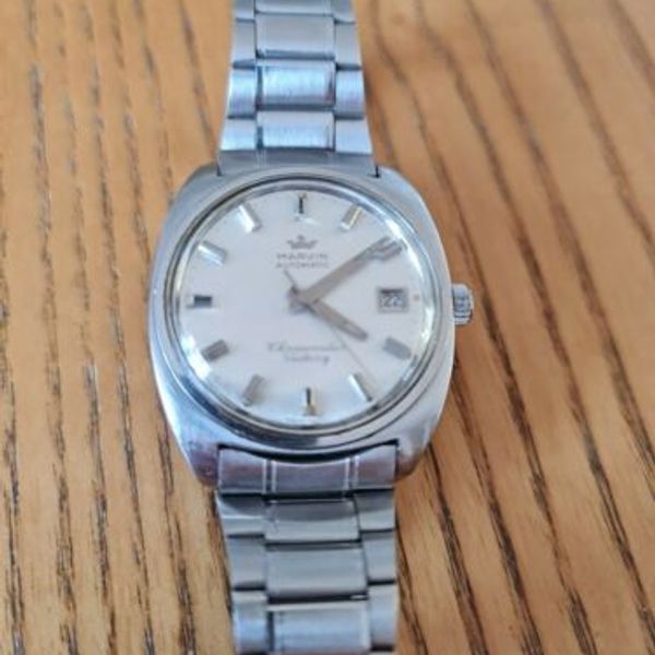 Vintage Marvin Automatic Chronometer Victory Mens Watch