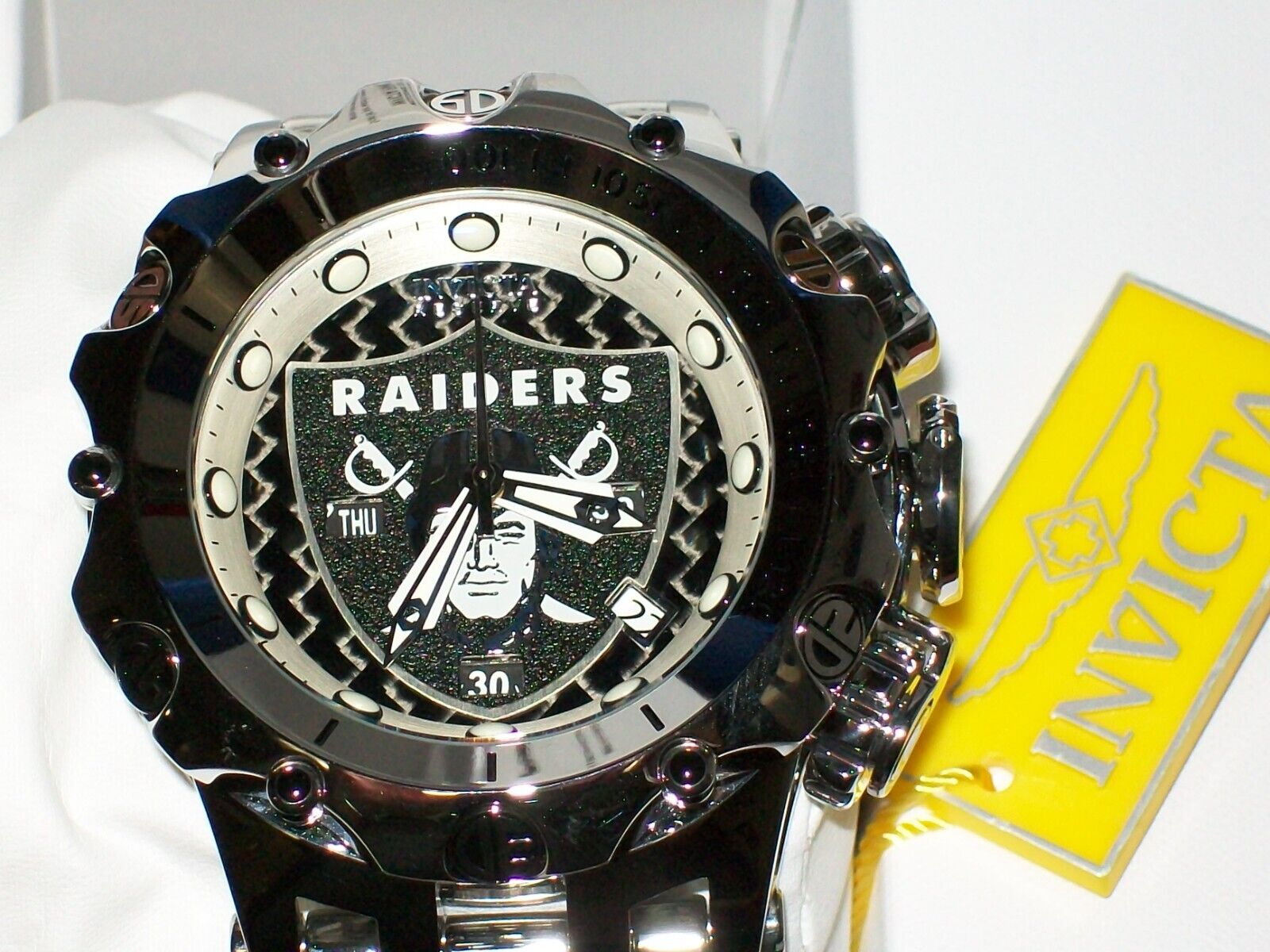 Invicta oakland raiders discount watch