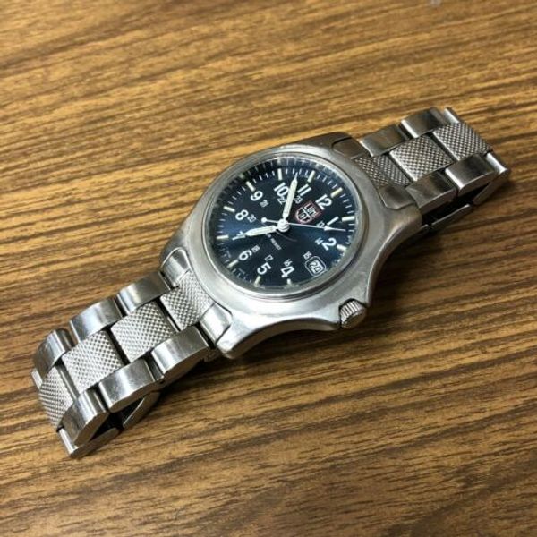 LUMINOX Marine 1590 H3mbm Men’s Watch Missing Bezel Free Shipping! WatchCharts