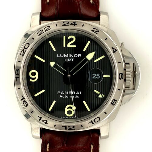 Panerai Luminor GMT PAM00029 Black Tuxedo Dial 44mm Ltd Edition OP