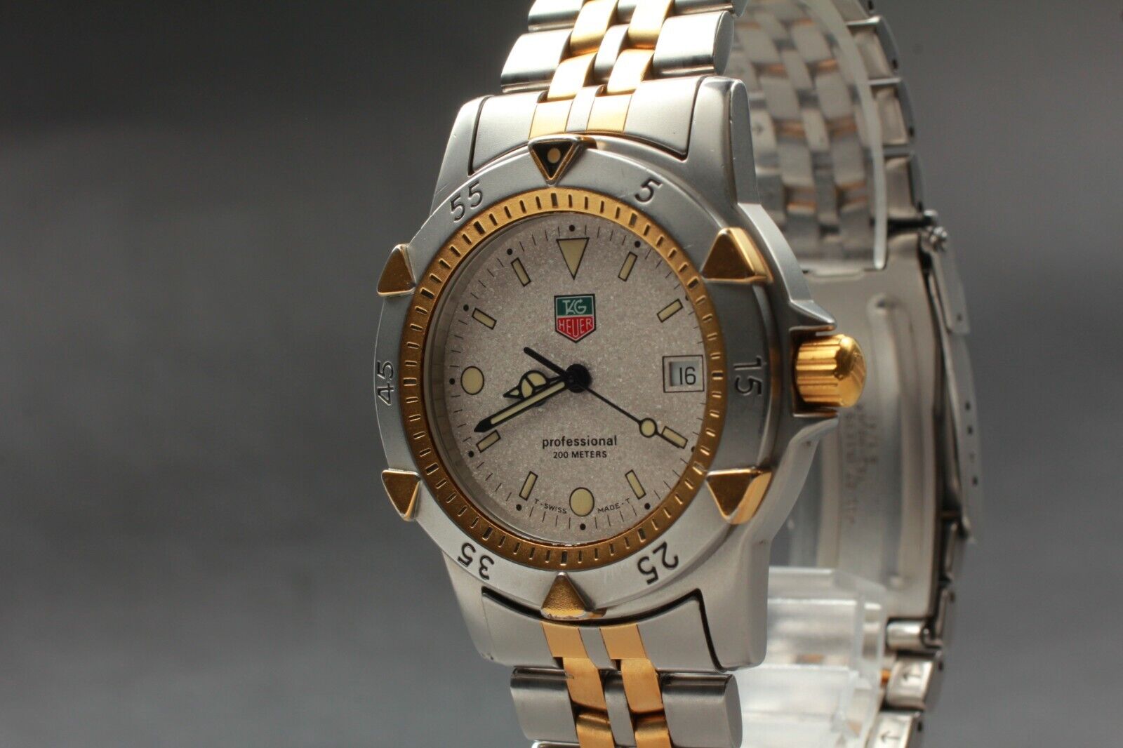 NEAR MINT ] TAG HEUER 1500 Professional 955.713K-2 200M Quartz Men's Watch  | WatchCharts Marketplace