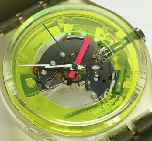 Swatch Watch 1985 Techno Sphere GK101: Translucent Green +