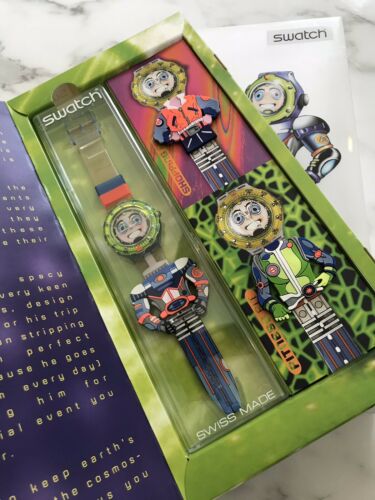 SWATCH STRIPP SPACEGUY With Outfits NIB | WatchCharts