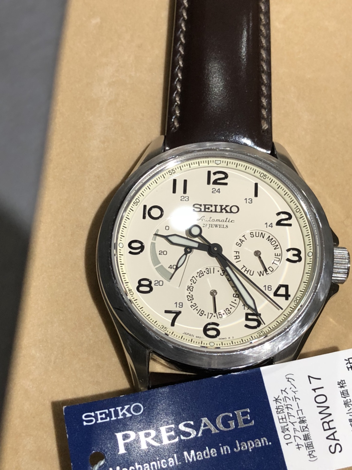 Seiko Presage advanced series SARW017, Rare and very beautiful, priced to  fly :-) | WatchCharts Marketplace