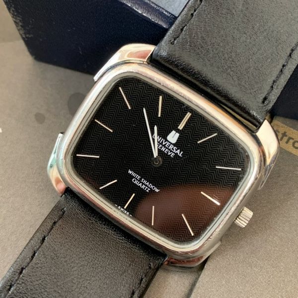 FS Universal Genève White Shadow black dial WatchCharts