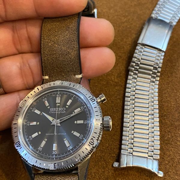 vintage Seiko Watch Rust Moisure Worn Scratch For Part / Repair Project ...