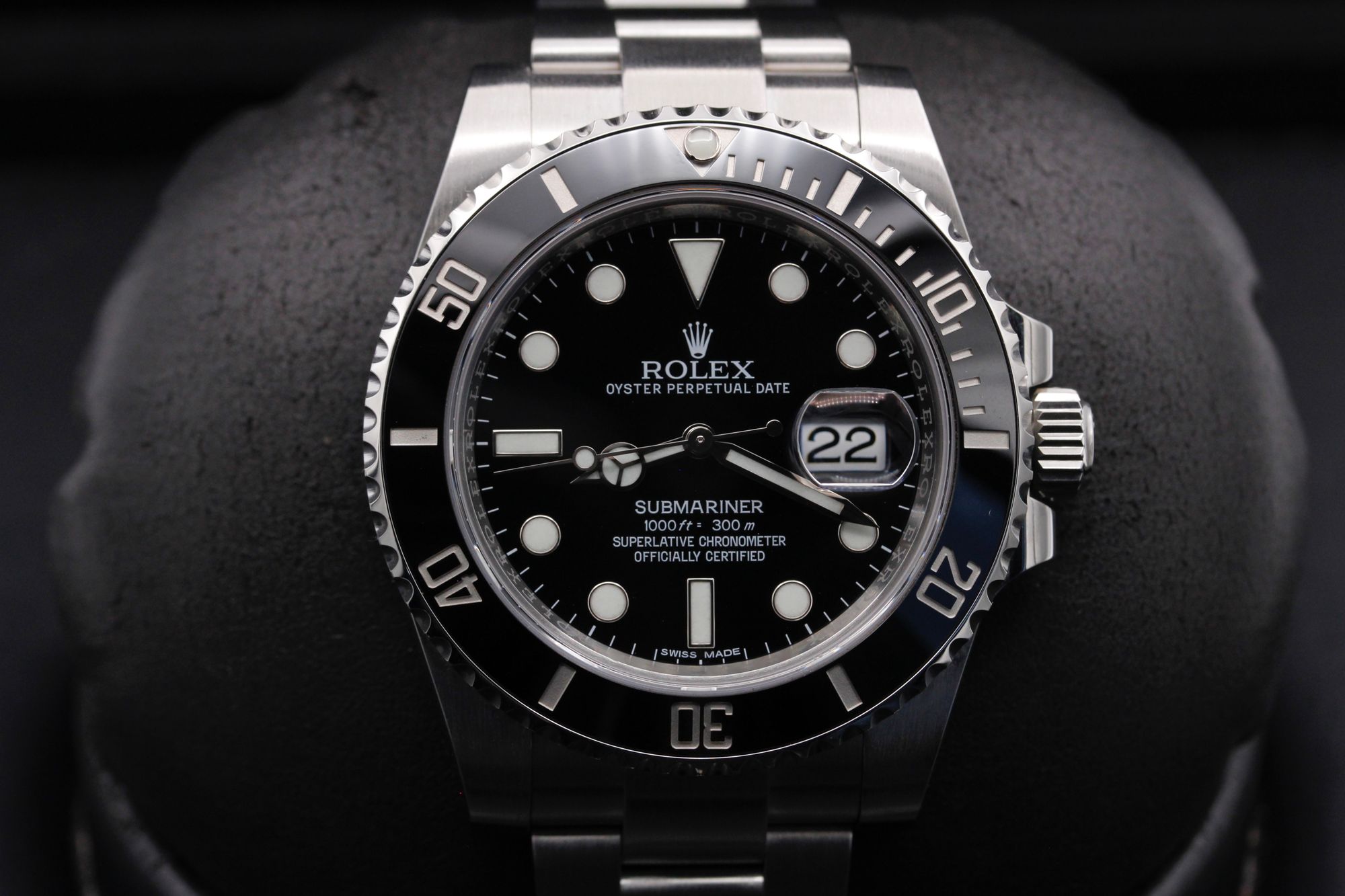 FSOT Rolex Submariner Date 116610LN Black Stainless Steel