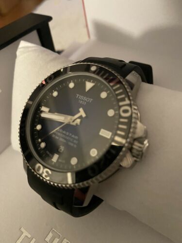 Tissot Seastar 1000 Powermatic 80 Rubber 2 piece band | WatchCharts ...