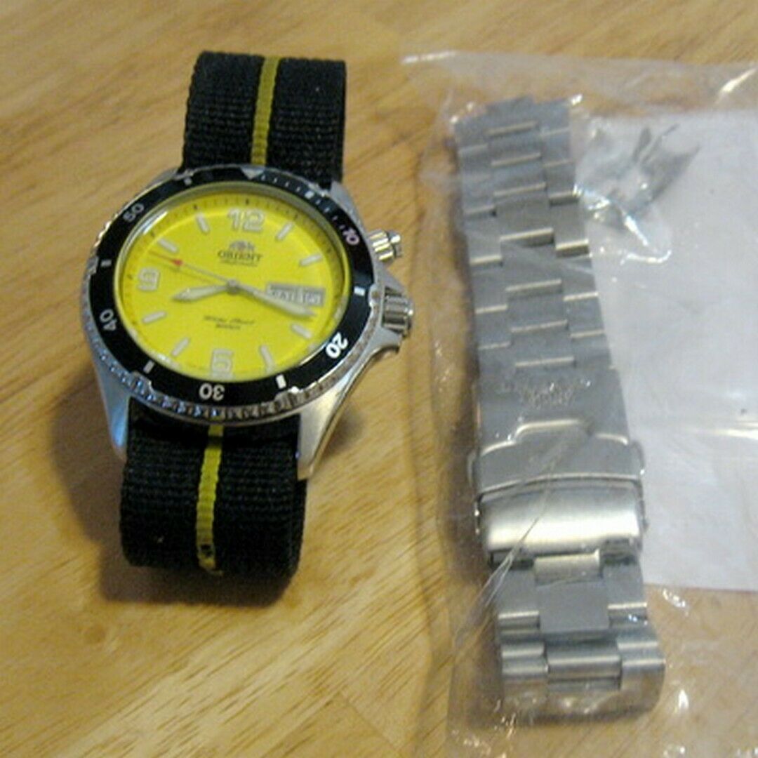 Orient Yellow Mako 'Bumble Bee' Limited Edition Men's Automatic
