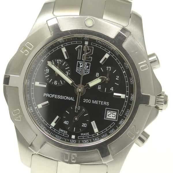 Montre TAG Heuer Exclusive 2000 Réf. CN1110 - Chronographe Quartz - Acier - Occasion Bon état