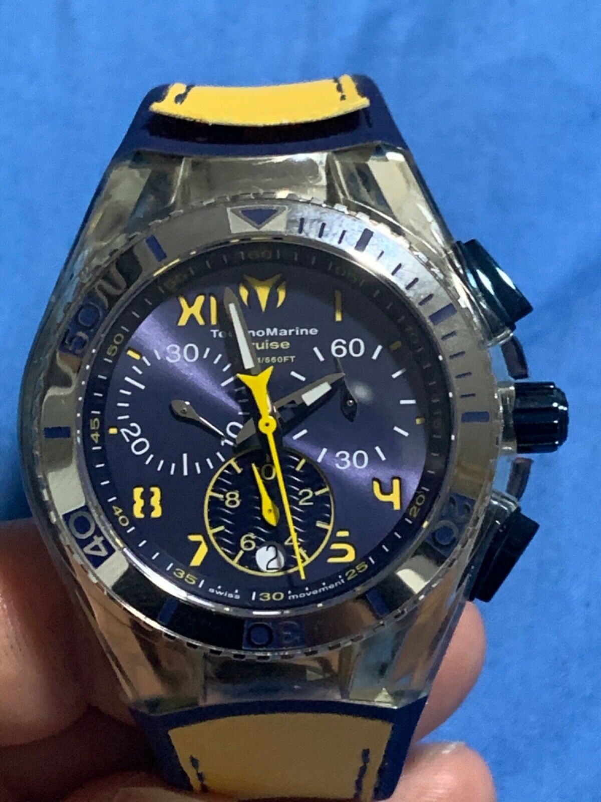 Technomarine Cruise TM-115015 Quartz chronograph Stainless 