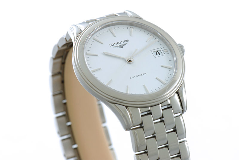 Longines Flagship 35.6 Automatic Stainless Steel White L4.774.4.12