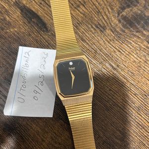 Belt Broken GUCCI I GUCCI Digital Wristwatch Quartz Rubber Black