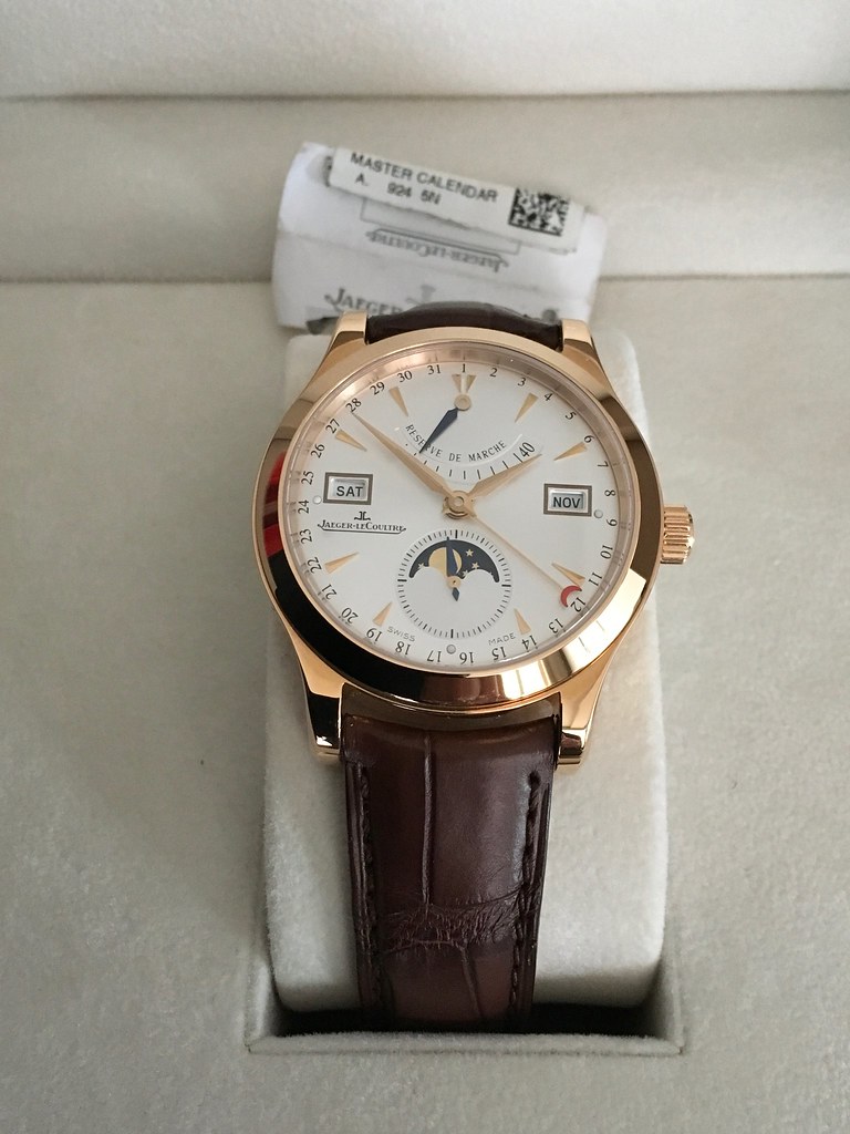 FS BNIB Jaeger LeCoultre Master Calendar Q151242A B P Set