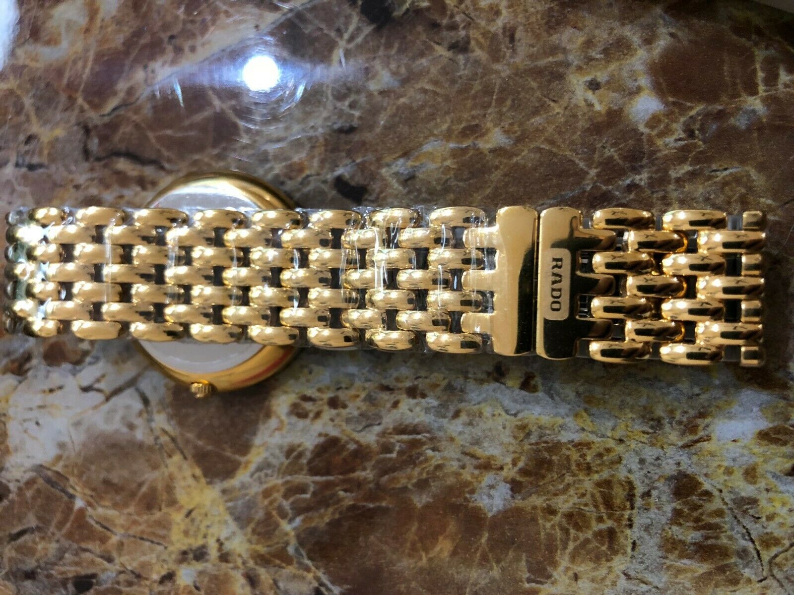 NEW RADO FLORENCE Date Quartz Gold Men
