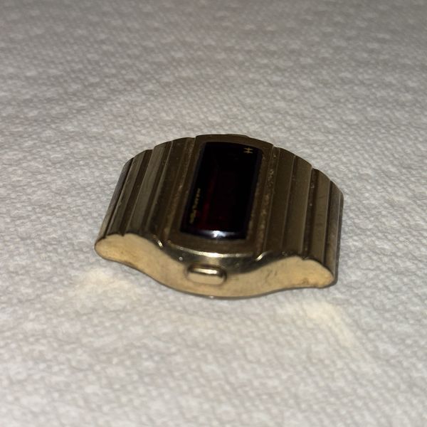 Hamilton Red Led Watch Vintage Hamilton QED Red LED Watch Watch Head Only For Parts As Is ...