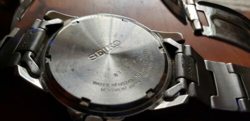 Seiko - 7N43-0AZ0 - 100m - Quartz - Black Dial - Men's Watch