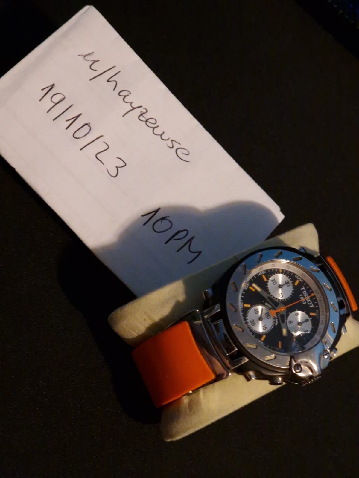 Tissot t outlet race orange