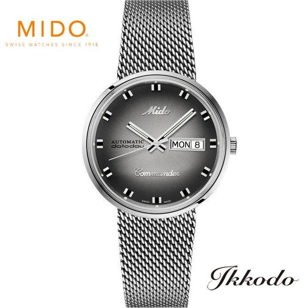 MIDO Mido Commander Shade-Special Edition Automatic Silver x Gray ...