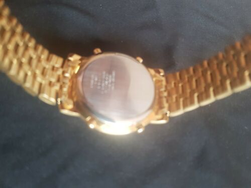 CITIZEN シチズン 6850-G81139 腕時計 クロノグラフ メンズ クオーツ オススメ ゴールド Citizen Chronograph Watch Men 39mm Black Dial Gold Tone 6850