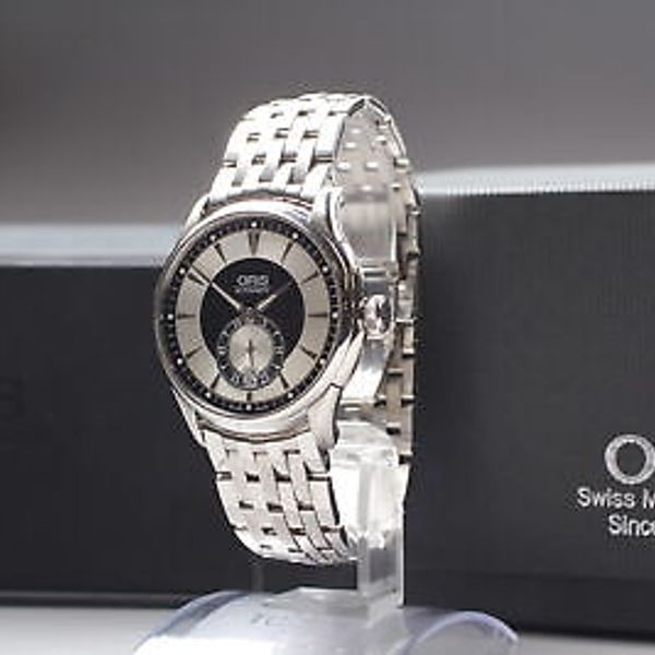 [Box Paper] Oris Artelier 7582 Small Second Date Automatic Men's Watch ...