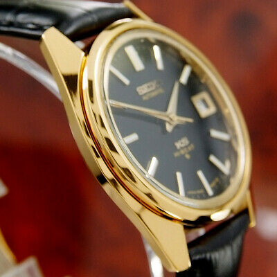 king seiko black dial