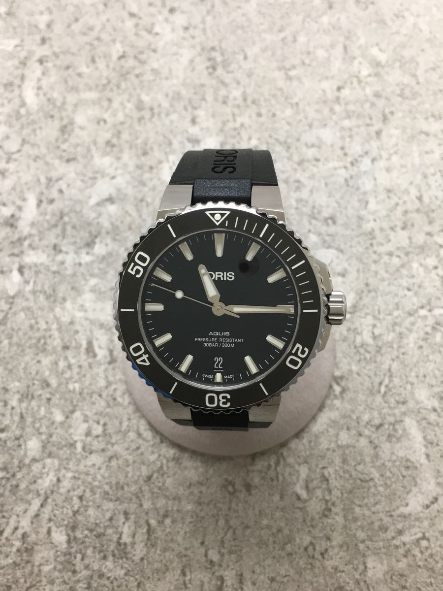 Used ORIS Automatic watch AQUIS Included Clothing goods etc