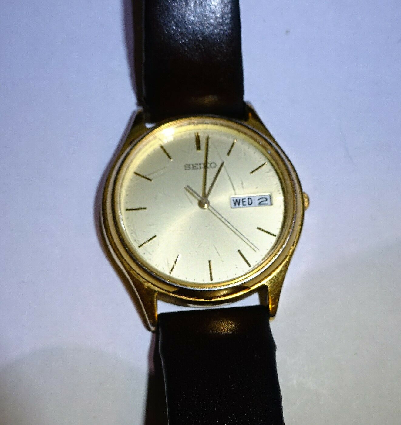 Vintage Seiko 7n43 8a90 a4 Automatic Men s Wristwatch Working