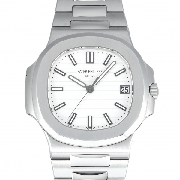 Patek Philippe Nautilus White Dial Mens Watch 5711/1A-011