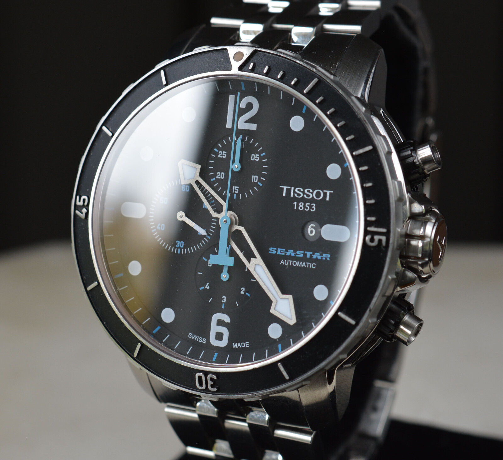 Tissot seastar automatic on sale chronograph