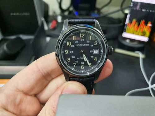 hamilton khaki automatic ハミルトンカーキH705850 HAMILTON(ハミルトン) / 箱付/カーキ フィールドオート/H705850