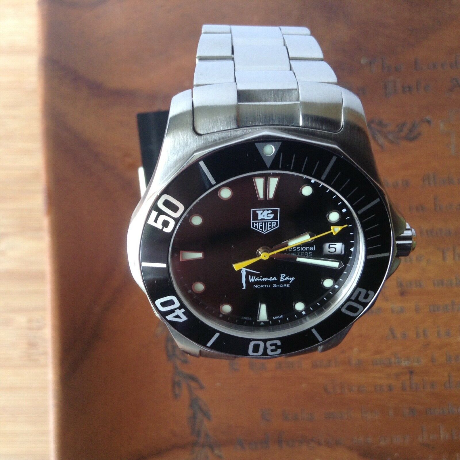 Limited Edition TAG Heuer Aquaracer Eddie Aikau Waimea WAB1113 