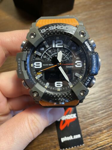 casio mudmaster orange