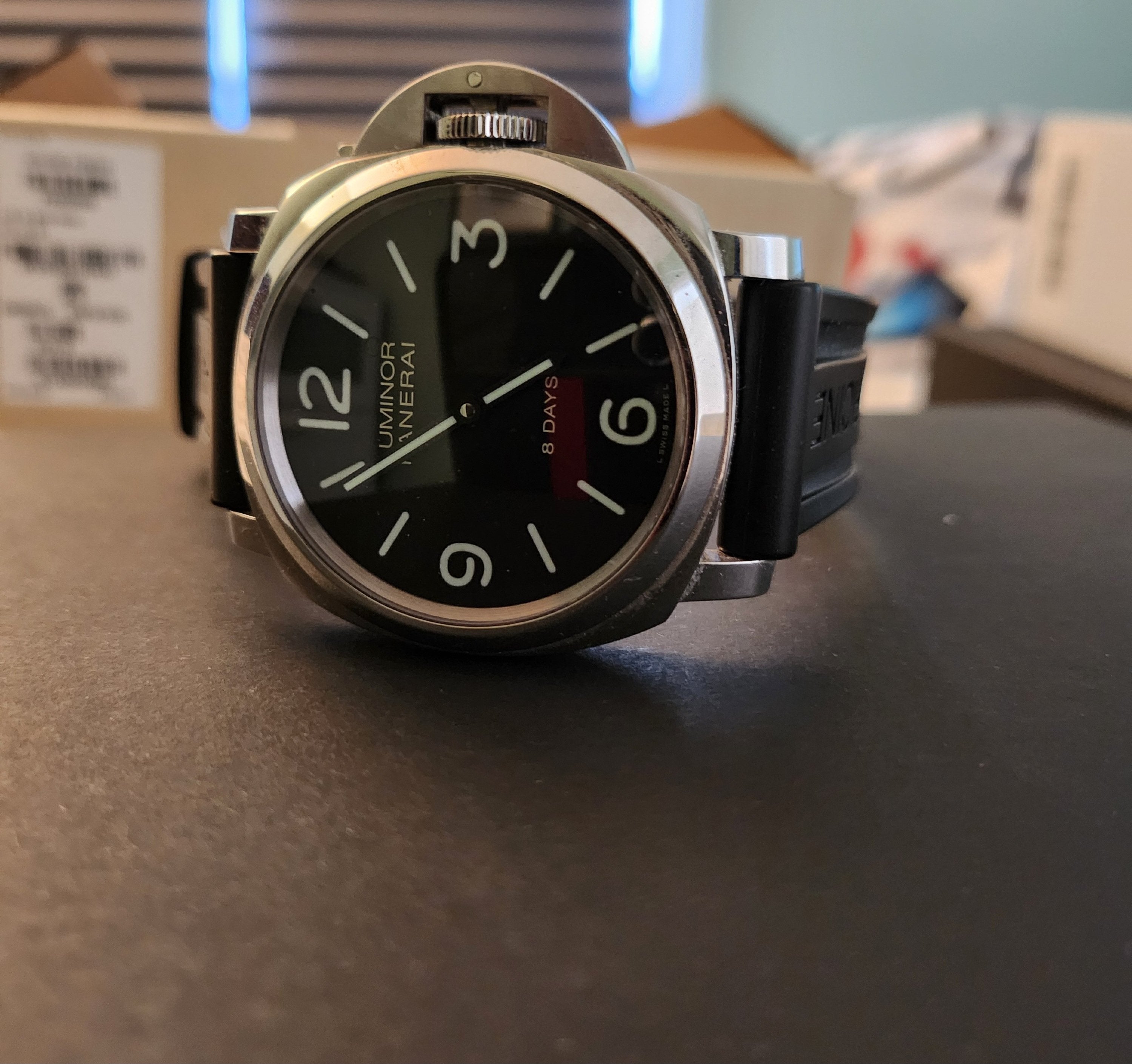 Panerai Luminor Base 8 Days Acciaio PAM560 For Sale WatchCharts Marketplace