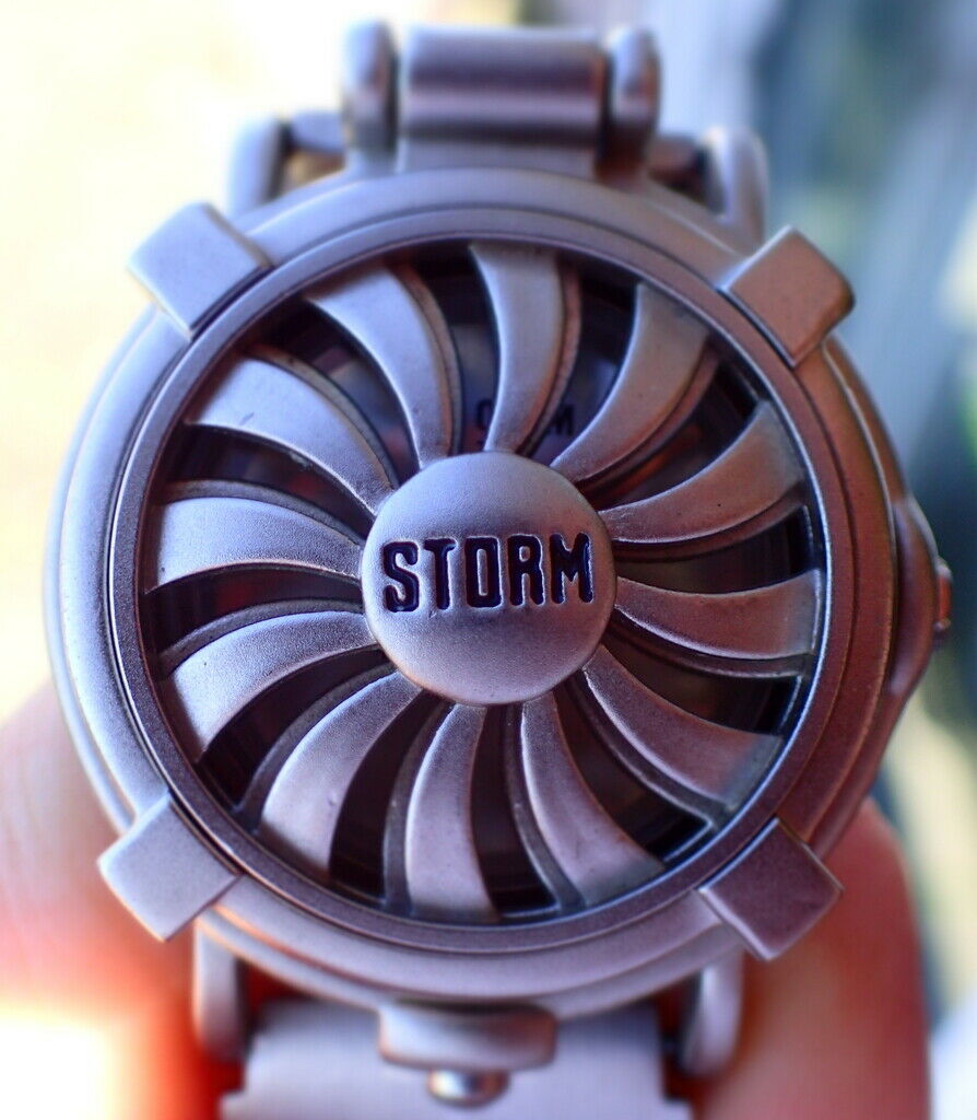 Storm Turbine (1994) ~ Silver ~ Rare collectors item | WatchCharts 