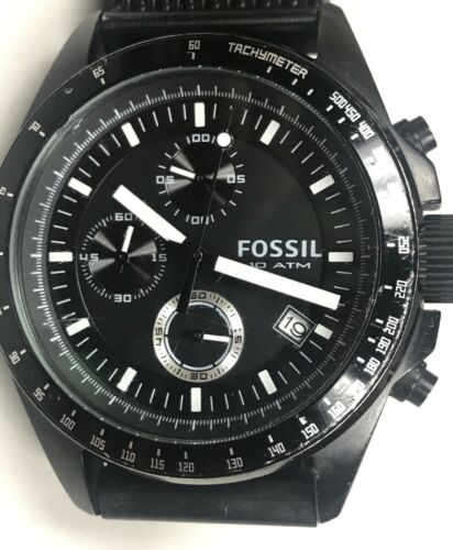 fossil 10 atm men's watch