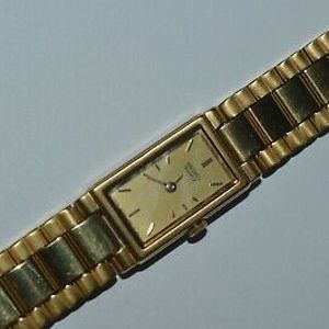 SEIKO Watch 2E20-6320 Ladies Quartz 12mm Japan Gold Color 6 Inch Strap  Works Fin | WatchCharts