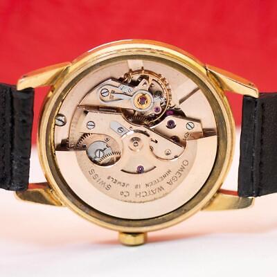 1958's OMEGA GENEVE CAL. 491 18K SOLID YELLOW GOLD AUTOMATIC MEN'S